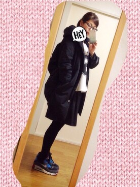 🅨Ⓤ🅒🅞さん（レディース・157cm）の冬コーディネート