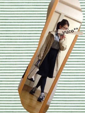 🅨Ⓤ🅒🅞さん（レディース・157cm）の冬コーディネート