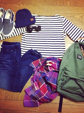 🅨Ⓤ🅒🅞さん(レディース・157cm)の秋コーディネート