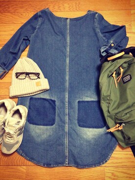 🅨Ⓤ🅒🅞さん（レディース・157cm）の秋コーディネート