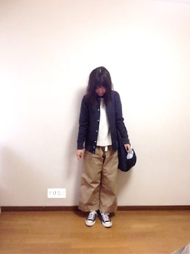 🅨Ⓤ🅒🅞さん(レディース・157cm)の冬コーディネート