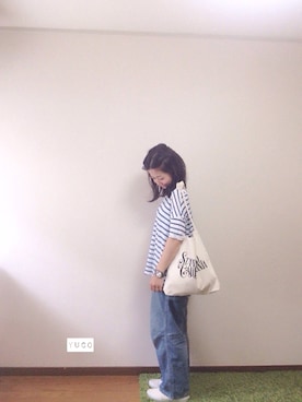 「前髪アレンジ」｜🅨Ⓤ🅒🅞さん（レディース・157cm）の春コーディネート