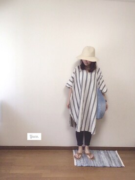 🅨Ⓤ🅒🅞さん（レディース・157cm）の夏コーディネート