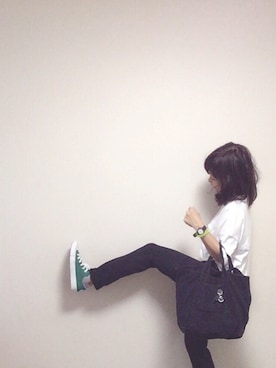 「シーグリーン」｜🅨Ⓤ🅒🅞さん（レディース・157cm）の秋コーディネート