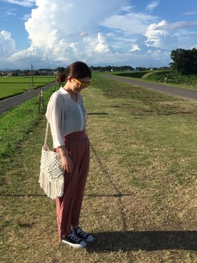 たむさん(レディース・152cm)の夏コーディネート