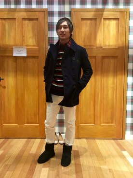 「McGREGOR CLASSIC（マックレガークラシック）のアイテム（シューズ）」を使った、kazutoさん（メンズ・170cm）の秋コーディネート