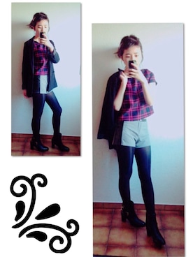 「Dune（ドゥーン）のアイテム」を使った、*fuka*さん（レディース・160cm）の春コーディネート