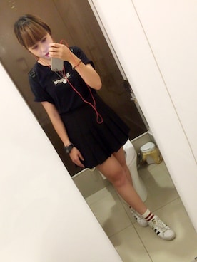 洪佳さん（レディース・163cm）の秋コーディネート