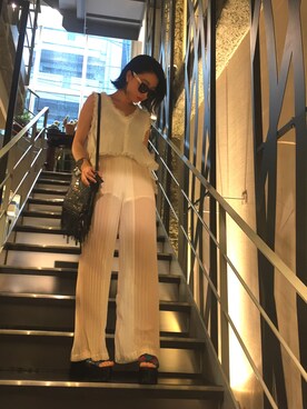 yurina katsuraさん（レディース・165cm）の夏コーディネート