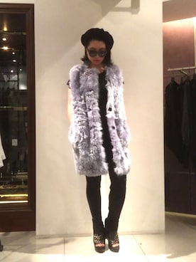 「MARNI（マルニ）のアイテム（その他アウター）」を使った、yurina katsuraさん（レディース・165cm）の夏コーディネート