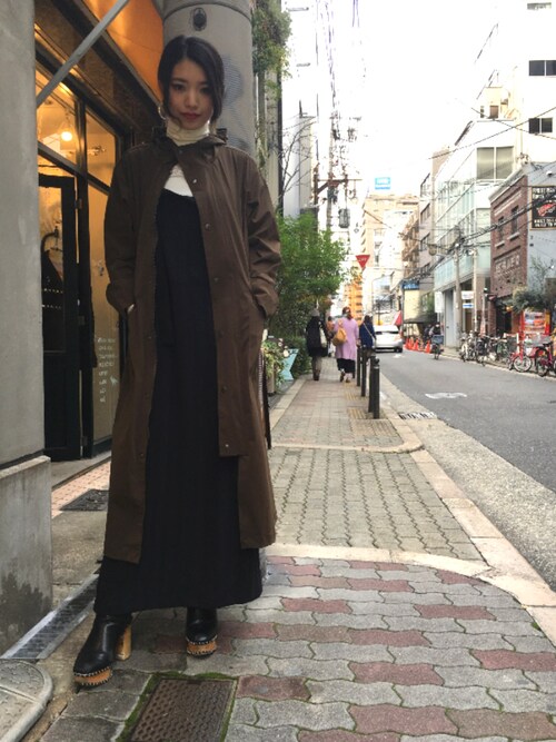 yurina katsura使用「stud.（stud.[スタッド]TURTLE LACE LS/タートル　レースカットソー）」的時尚穿搭