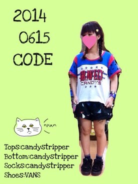 「ジャパンブルー」｜「アイテム（アナログ腕時計）」を使った、くみこさん（レディース・150cm）の夏コーディネート