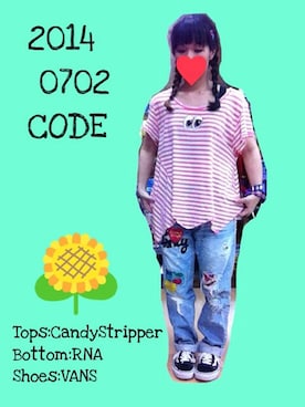 くみこさん（レディース・150cm）の夏コーディネート