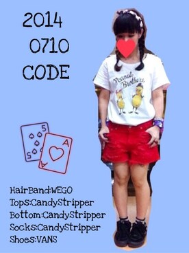 くみこさん（レディース・150cm）の夏コーディネート