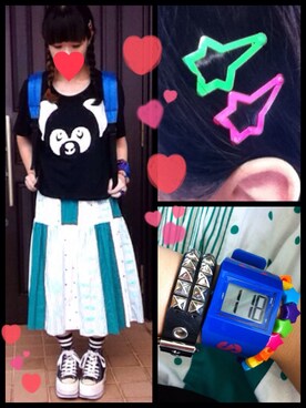 くみこさん（レディース・150cm）の夏コーディネート