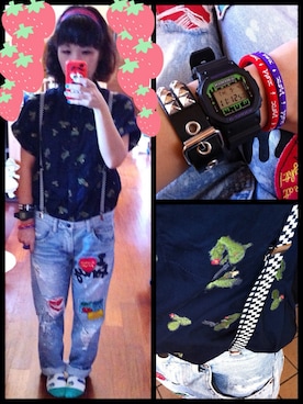 くみこさん（レディース・150cm）の秋コーディネート