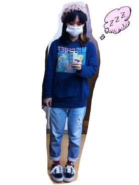 くみこさん（レディース・150cm）の冬コーディネート