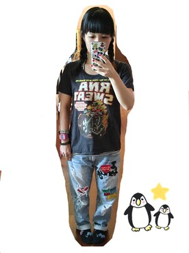 「アイテム（アナログ腕時計、ピンク系）」を使った、くみこさん（レディース・150cm）の春コーディネート