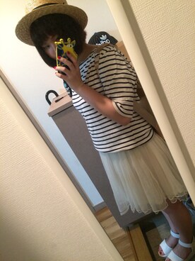 愛乃さん（レディース・155cm）の夏コーディネート