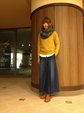 FUKUOKA STAFF4さん(レディース・163cm)の秋コーディネート