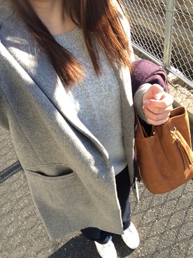 Yurikoさん（レディース・154cm）の冬コーディネート