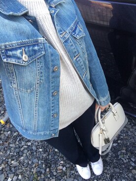 Yurikoさん（レディース・154cm）の冬コーディネート