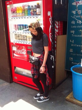 董怡騷さん(レディース・155cm)の春コーディネート