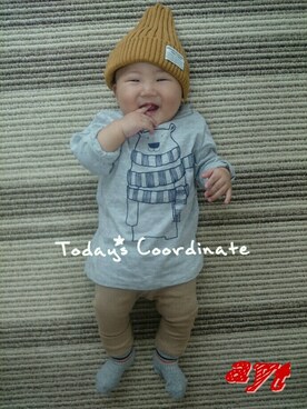 からし色ニット帽 のキッズ人気ファッションコーディネート 地域 日本 Wear