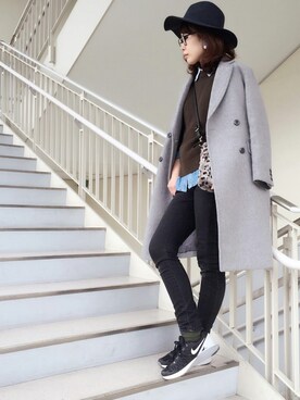 naoさん（レディース・166cm）の冬コーディネート