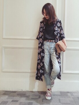 naoさん（レディース・166cm）の夏コーディネート