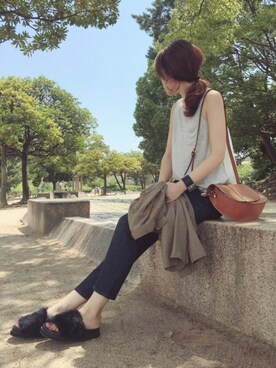 naoさん（レディース・166cm）の夏コーディネート