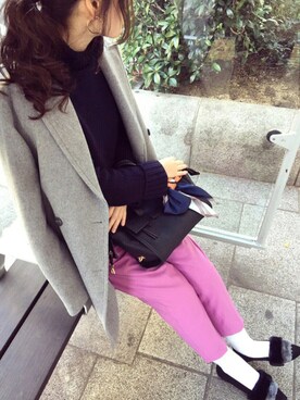 naoさん（レディース・166cm）の冬コーディネート