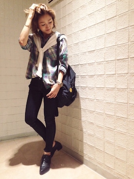 「Regalect（リガレクト）のアイテム」を使った、Regalectさん（レディース・163cm）の秋コーディネート