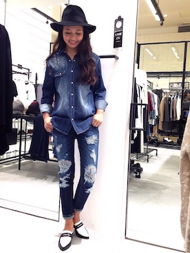 「Regalect（リガレクト）のアイテム」を使った、Regalectさん（レディース・163cm）の秋コーディネート