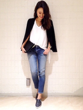 「Regalect（リガレクト）のアイテム」を使った、Regalectさん（レディース・163cm）の秋コーディネート