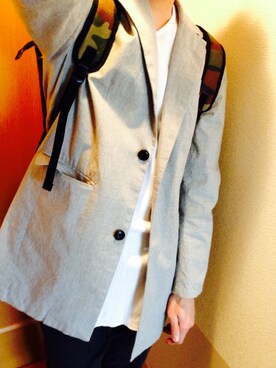 秀明さん（メンズ・176cm）の春コーディネート