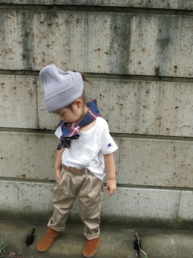 cocoさん（キッズ・90cm）の秋コーディネート