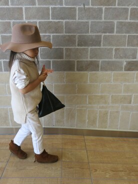 cocoさん（キッズ・90cm）の秋コーディネート