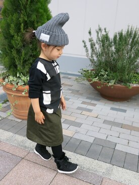 cocoさん（キッズ・90cm）の秋コーディネート