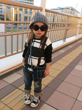 cocoさん（キッズ・90cm）の秋コーディネート