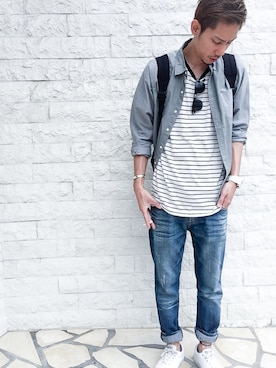  K-taさん（メンズ・170cm）の夏コーディネート