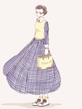 「クレリック」｜HarukaNagazumiさん（レディース・165cm）の夏コーディネート