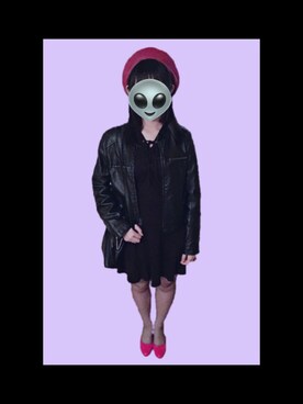 「Aラインワンピース」｜uさん（レディース・153cm）の秋コーディネート