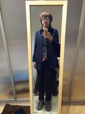 「ツイードジャケット」｜富田修平 - Shuhei Tomitaさん（メンズ・177cm・20代）の冬コーディネート