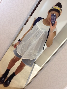「マーチンブーツ」｜miyさん（レディース・156cm）の春コーディネート