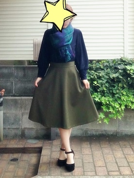 「COMMONWARE AMERICAN RAG CIE&Magine（コモンウェアアメリカンラグシーアンド マージン）のアイテム」を使った、Cさん（レディース・155cm）の秋コーディネート
