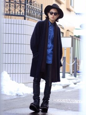 「MOUSSY（マウジー）のアイテム（帽子）」を使った、Ryutaroさん（メンズ・168cm）の夏コーディネート