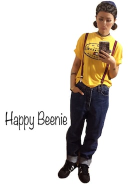 「BLUE WAY（ブルーウェイ）のアイテム」を使った、Happy Beenieさん（レディース・151cm）の夏コーディネート
