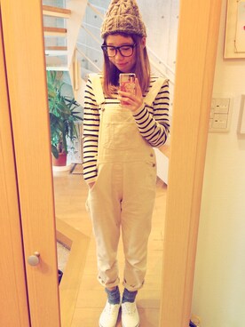 ちえぴーさん（レディース・157cm）の冬コーディネート