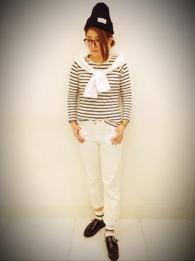 AIさん（レディース・159cm）の冬コーディネート